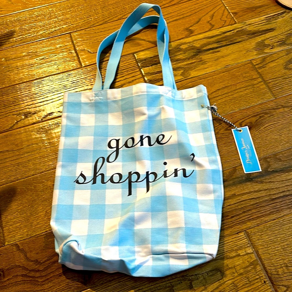 Draper James Gone Shoppin’ Canvas Tote